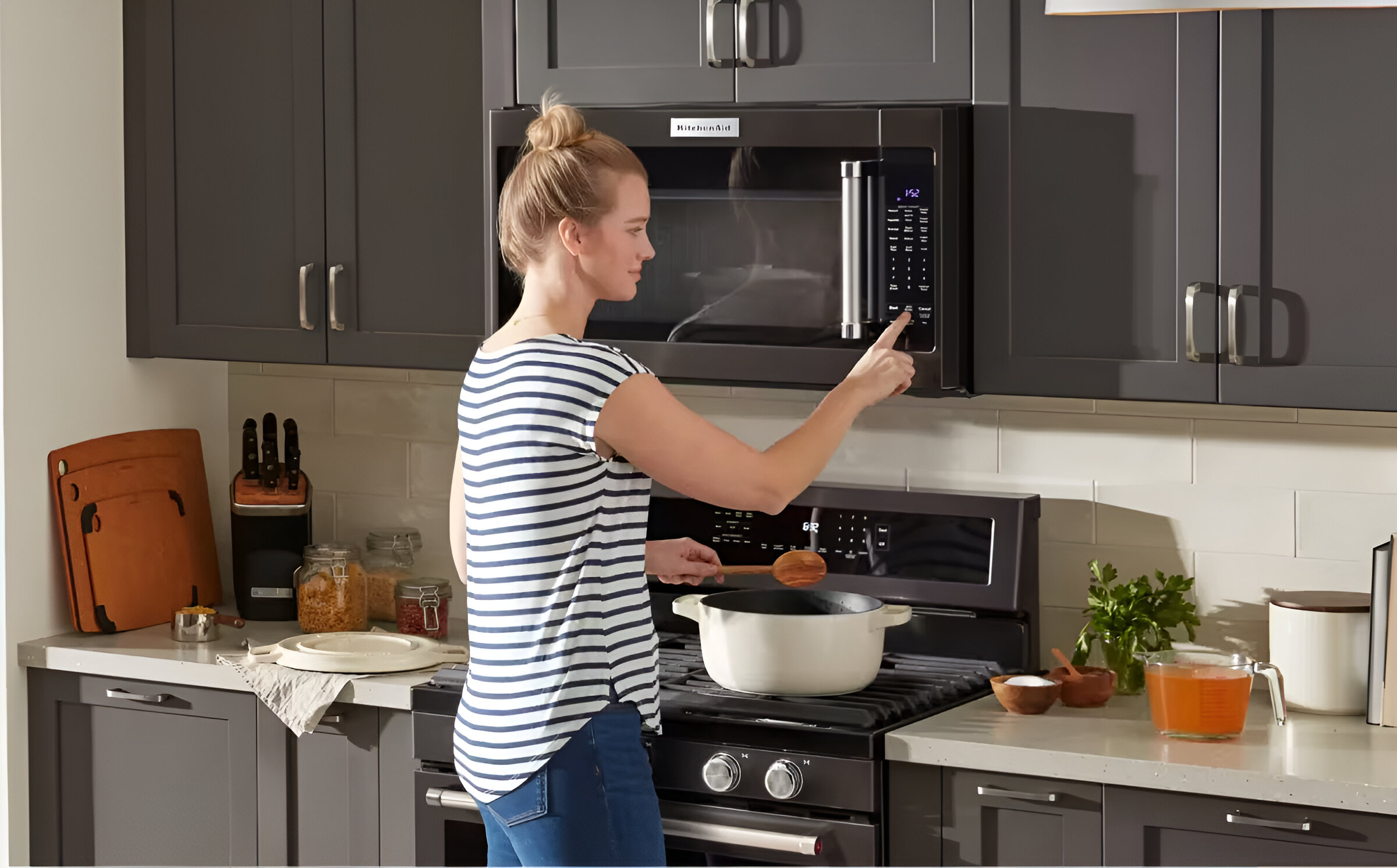 Built-in Microwave And Oven